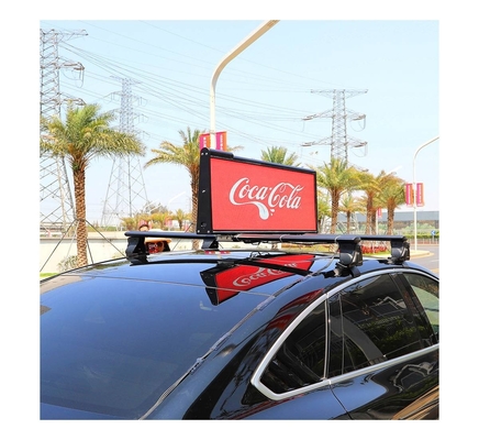 A parte superior do táxi do ODM 3G 4G WiFi Digital indica o telhado conduzido do carro